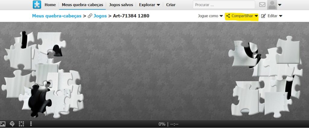 Criar um Puzzle Online – Clubes Paula Vicente